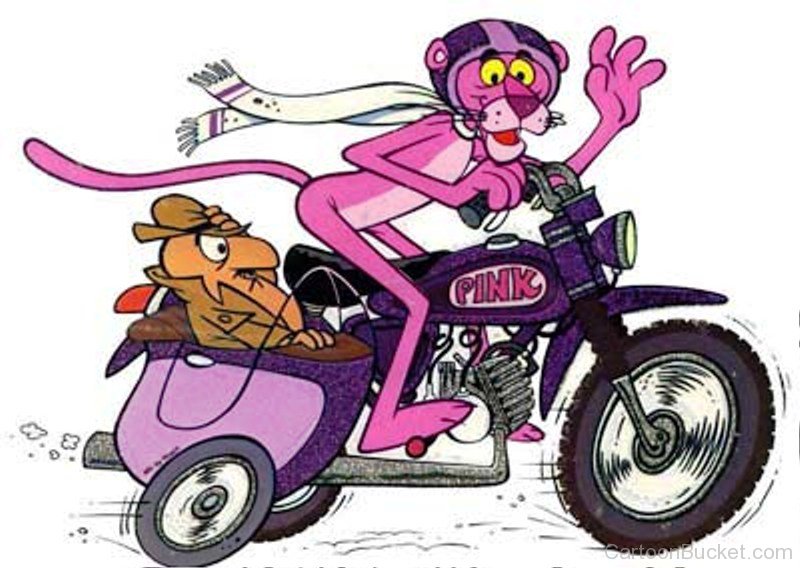 pink panther bicycle