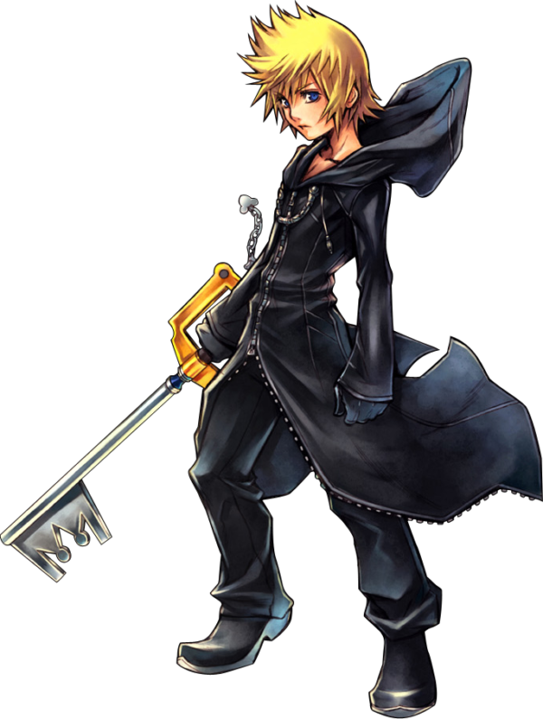 Roxas Holding Something