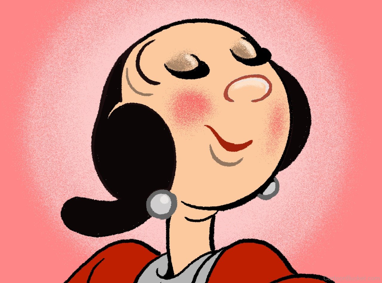 Olive oyl makeup