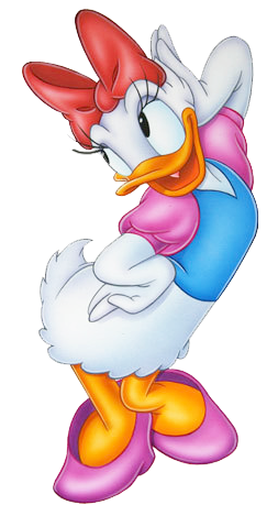 Daisy Duck  In Happy Mood