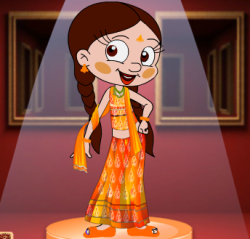 Image Of Chutki Wearing Lehnga