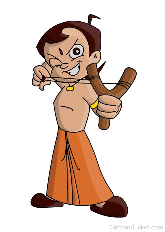 Playing Image Of Chota Bheem