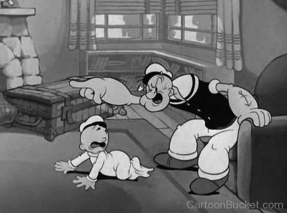 Popeye Shouting On Swee Pae