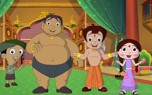 Standing Image Of Chota Bheem