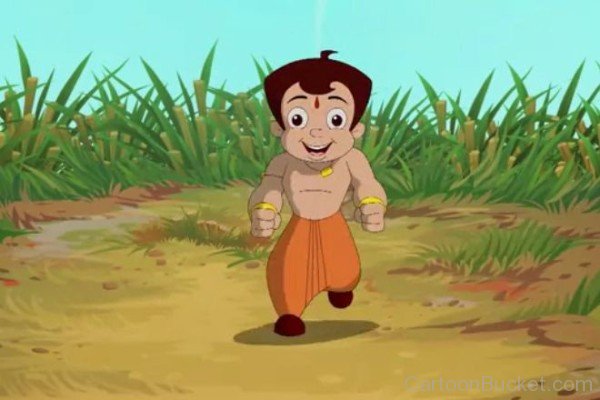 Walking Image Of Chota Bheem