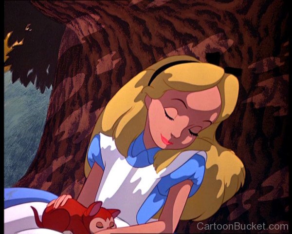 Alice And Dinah Sleeping