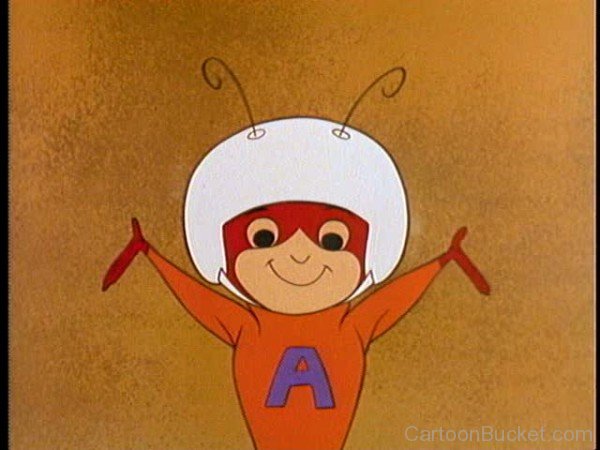 Atom Ant Smiling