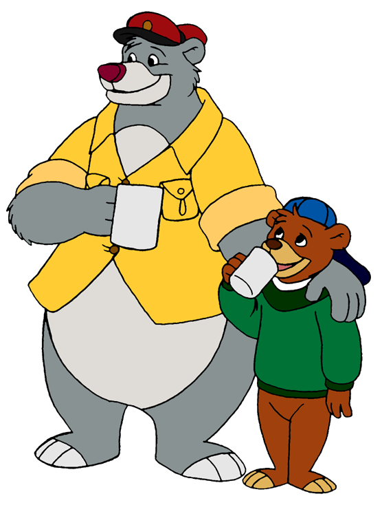 Baloo And Kit Holding Cup