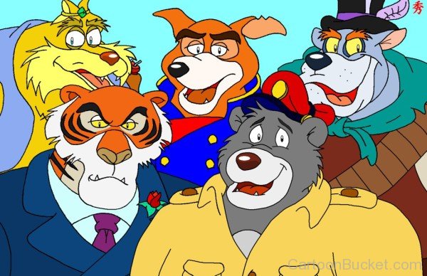 Baloo,Shere Khan,Don Karnage,Dumptruck And Hacksaw