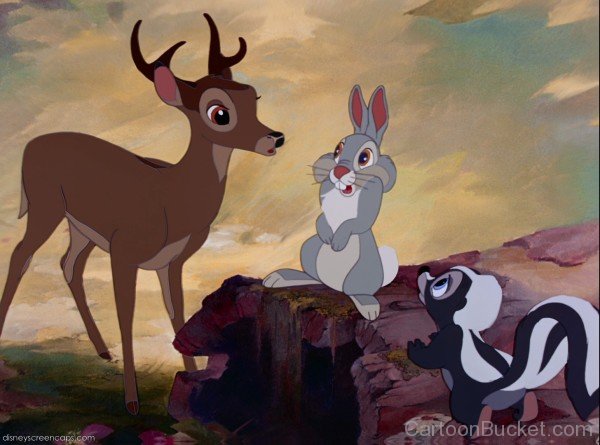 Bambi Looking At Thumper