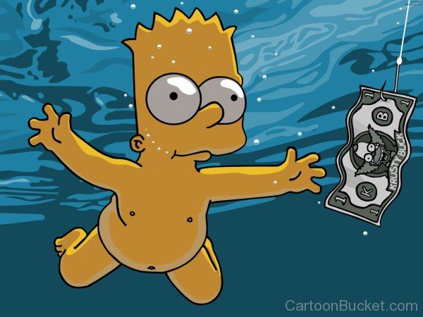 Bart In Water