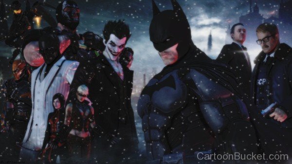 Batman And Villians In Arkham Origins