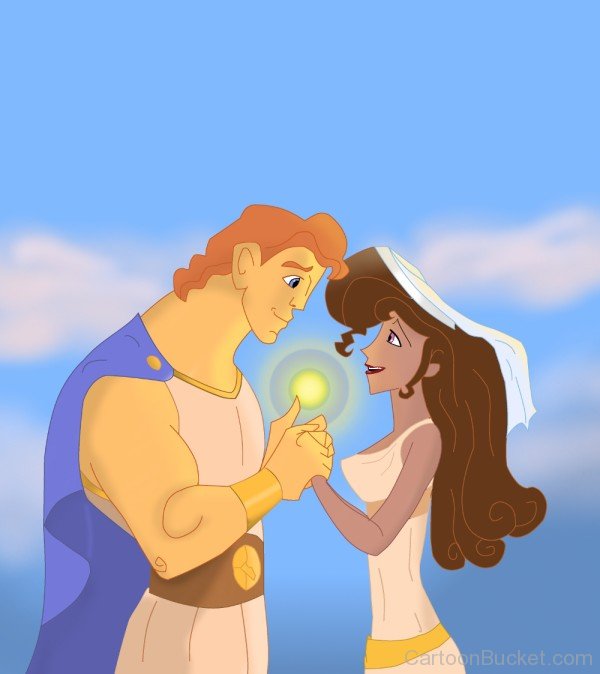 Beautiful Couple Hercules And Megara