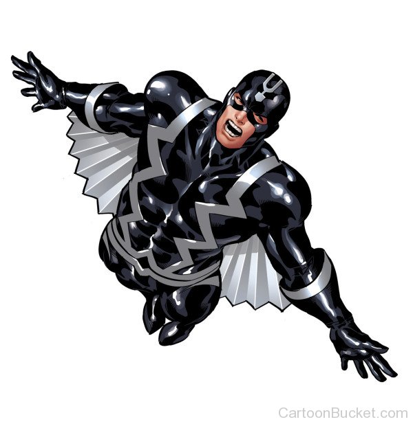 Black Bolt Flying