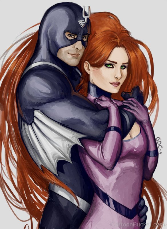 Black Bolt With Medusa