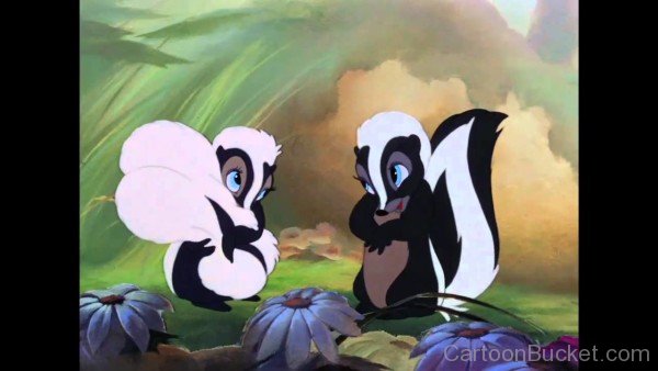 Flower The Skunk And His Girlfriend