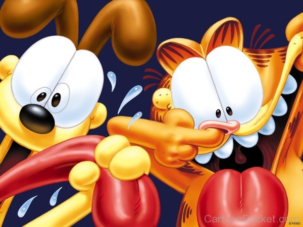 Garfield And Odie