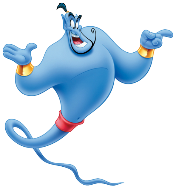 Genie Laughing