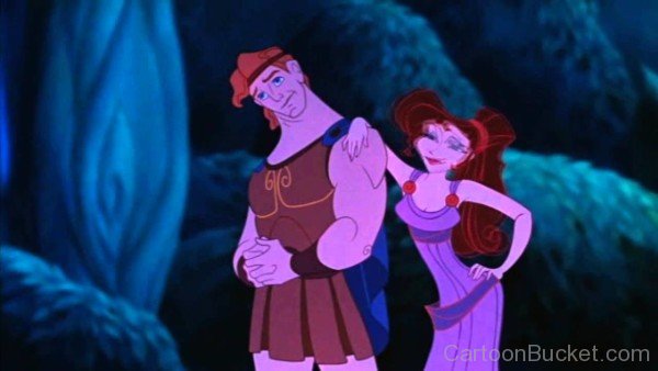 Hercules And Megara Cartoon