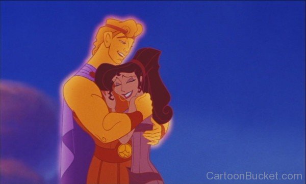 Hercules Hugs Megara