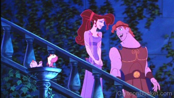 Hercules Looking At Megara