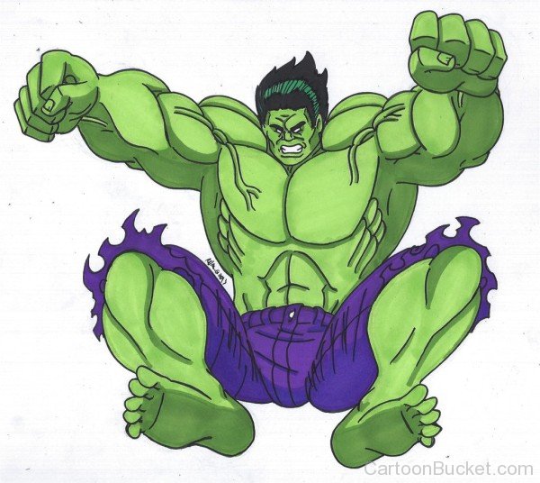 Hulk Jumping