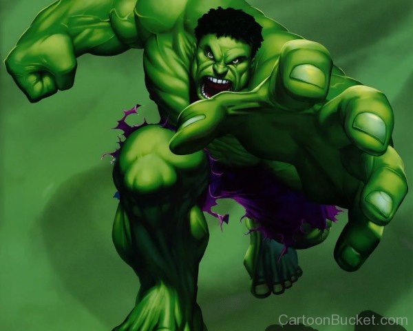 Hulk Looking Angry