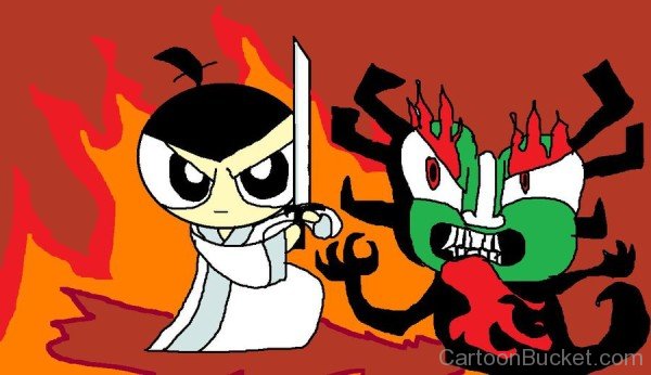 Little Samurai And Little Aku