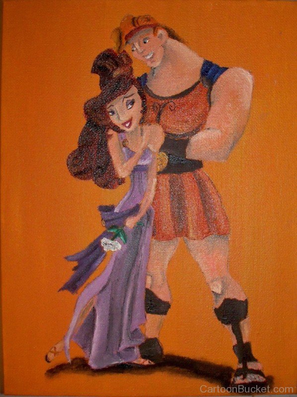 Portrait Of Hercules And Megara