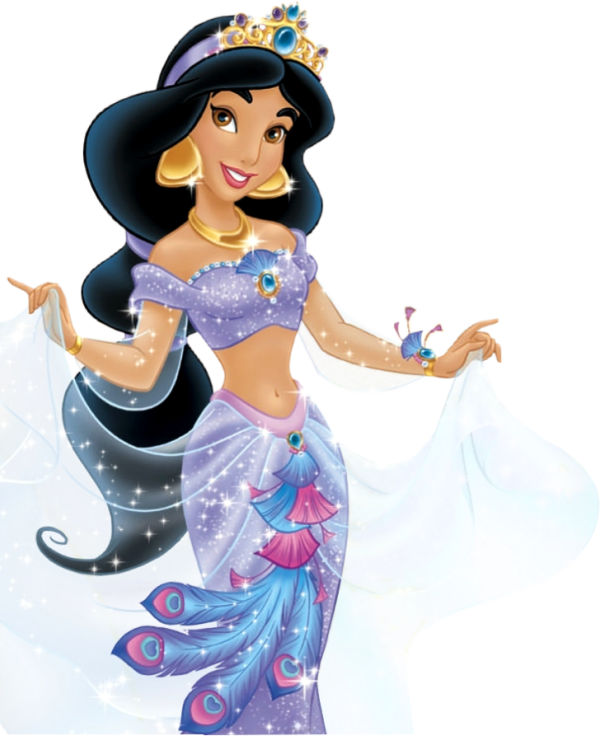 Princess Jasmine In Adorable Dress