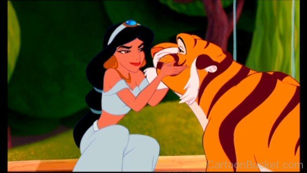 Princess Jasmine With Raja