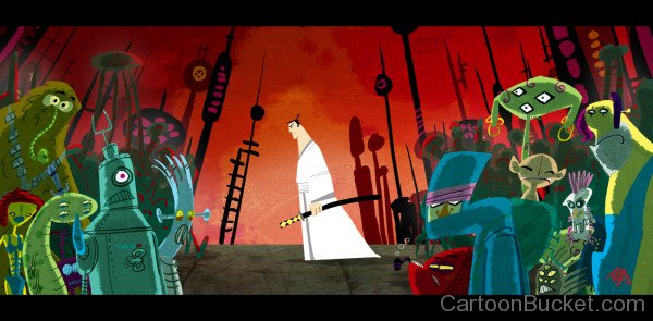 Samurai Jack In The City