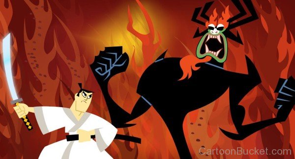 Samurai Jack Vs Aku