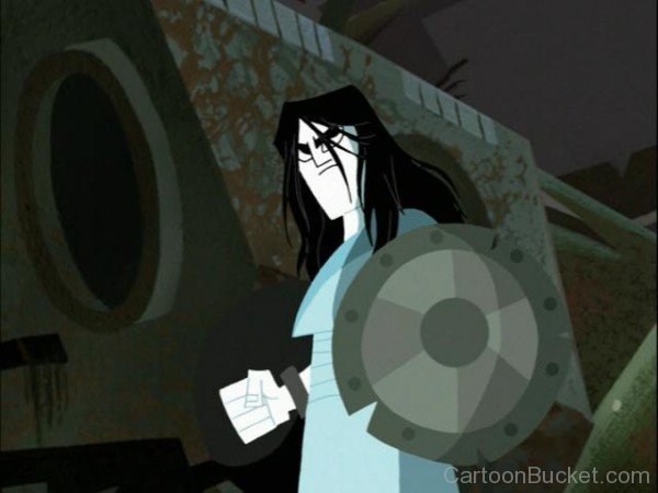 Samurai Jack With Shield