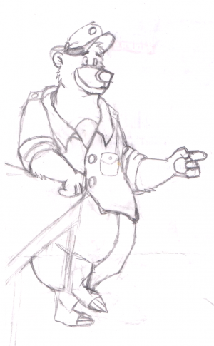 Sketch Of Baloo