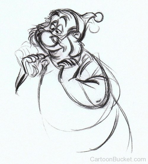 Drawing Of Mr.Smee