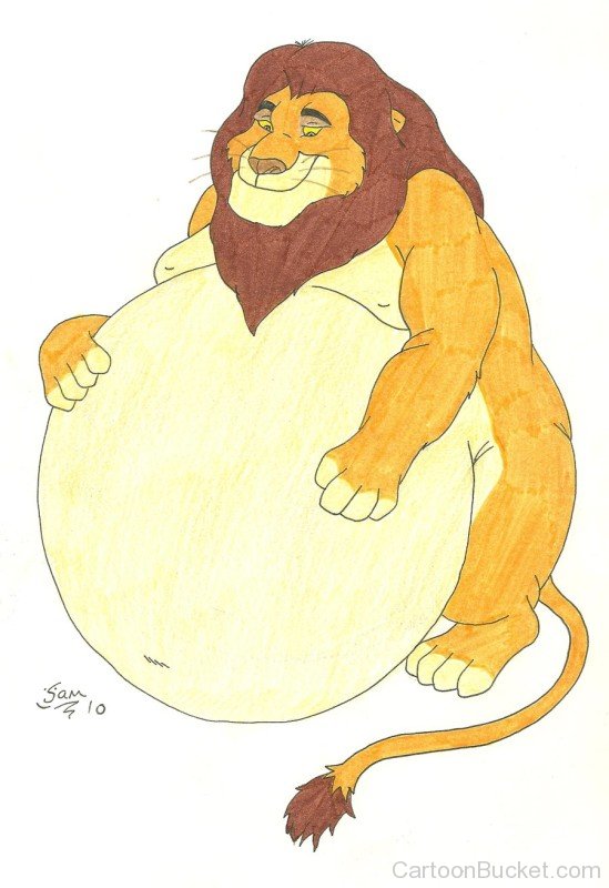 Drawing Of Mufasa