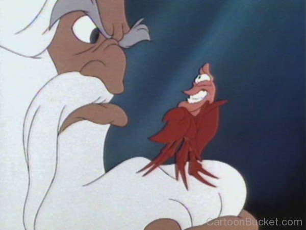 King Triton Angry