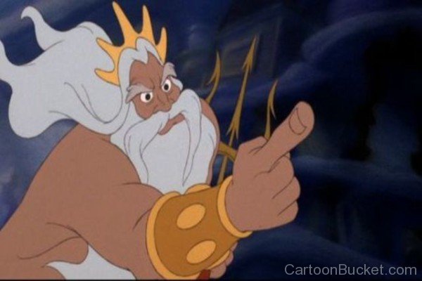 King Triton In Angry Mood