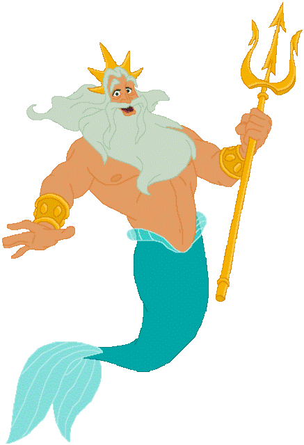 King Triton Laughing