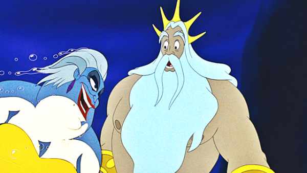 King Triton With Ursula