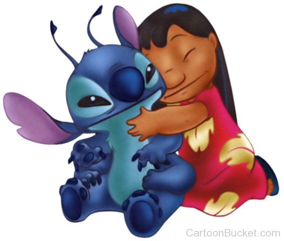 Lilo Hugs Stitch