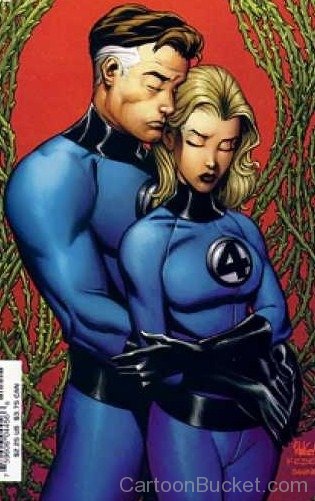 Mr Fantastic With Invisible Woman