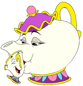 Mrs.Potts Kissing Chip