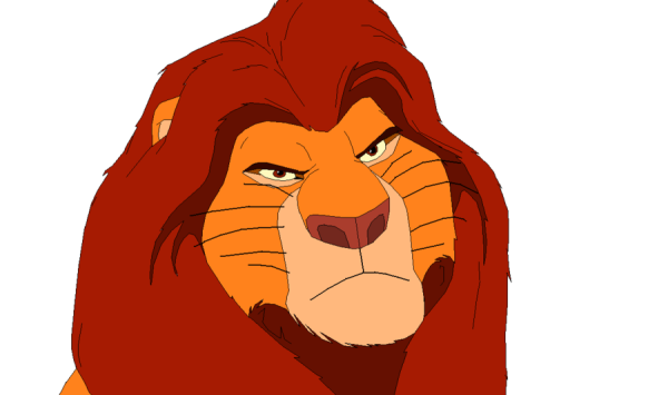 Mufasa Angry Look