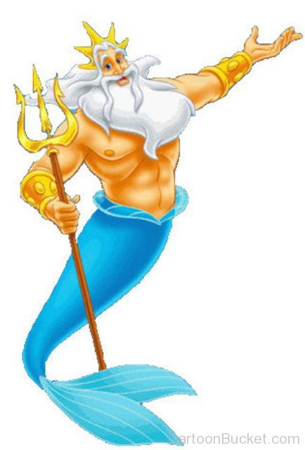 Painting Of King Triton