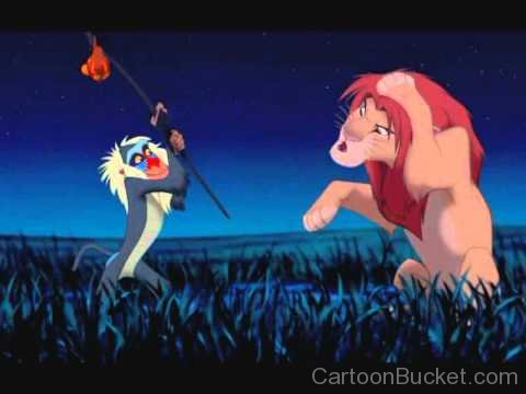 Rafiki And Mufasa