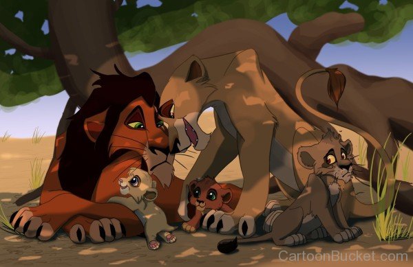 Scar With His Family