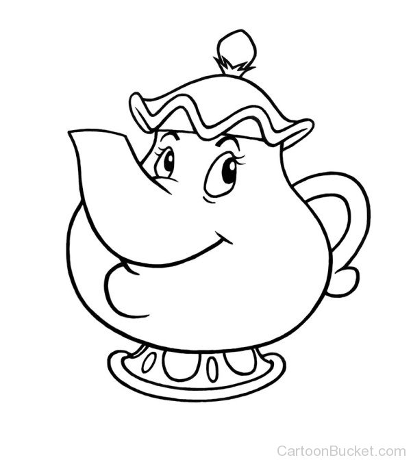 Sketch Of Mrs.Potts