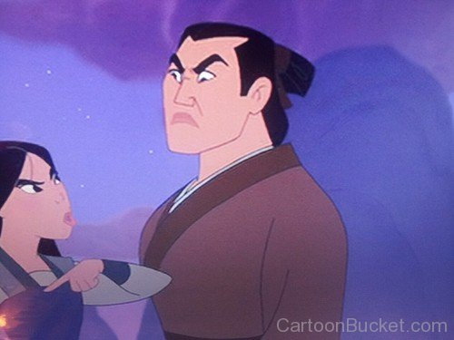 Mulan Talking Angry With Shang